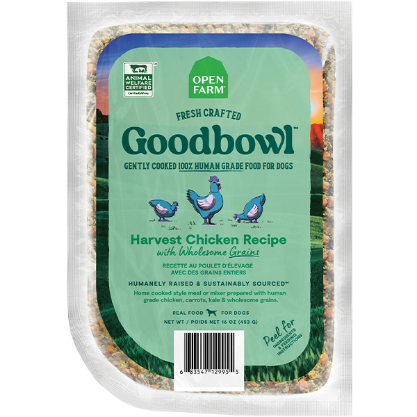 Open Farm Dog Goodbowl HarvestChicken&WholesomeGrains 16oz