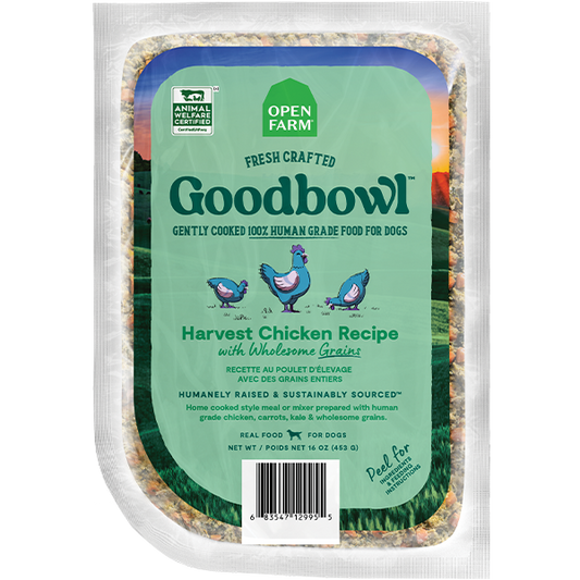 Open Farm Dog Goodbowl HarvestChicken&WholesomeGrains 16oz