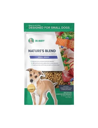 Dr. Marty Nature's Blend Premium Freeze-Dried Small Breed Essential Wellness Dog Food, 48 oz