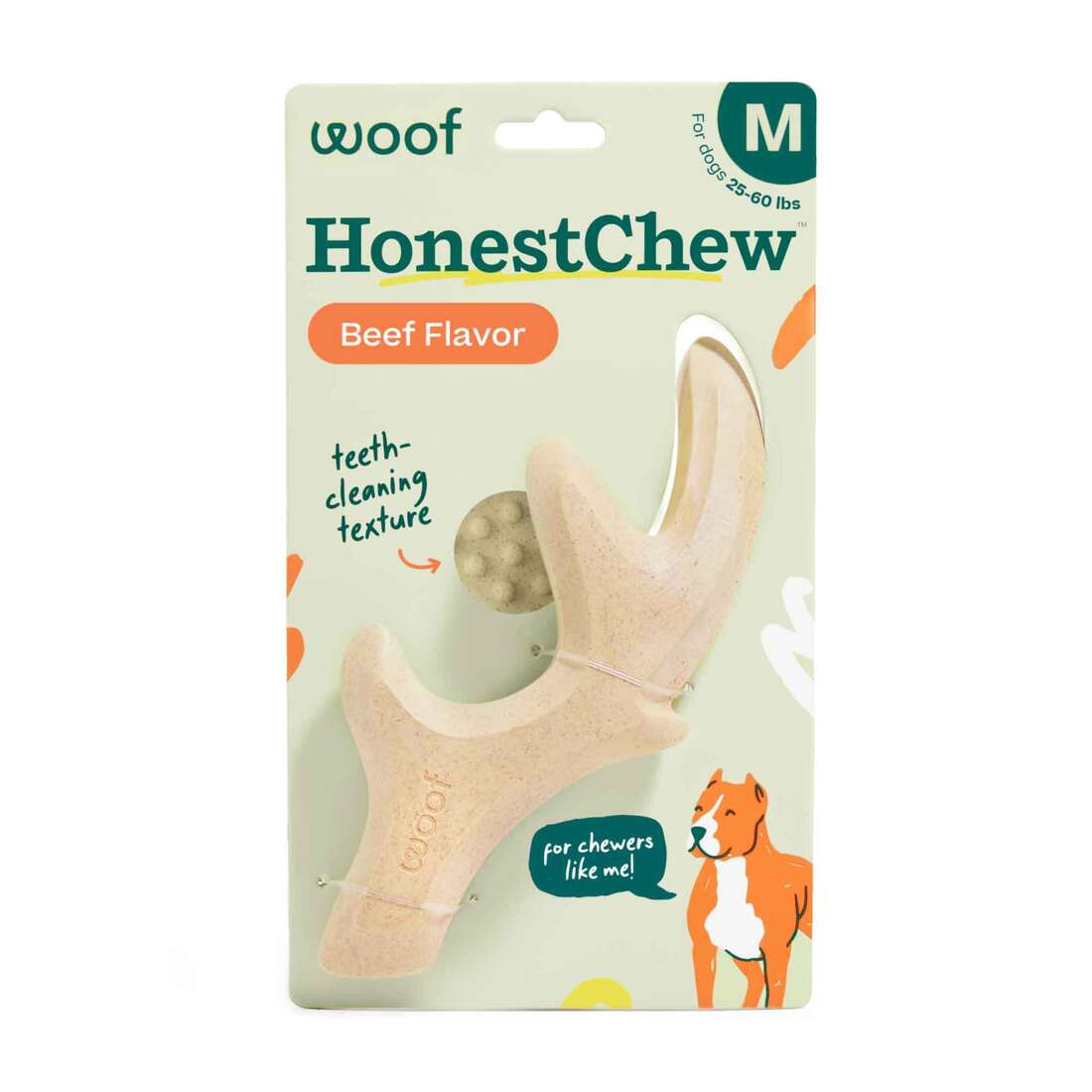 Woof Dog Honestchew Antler Chew Medium