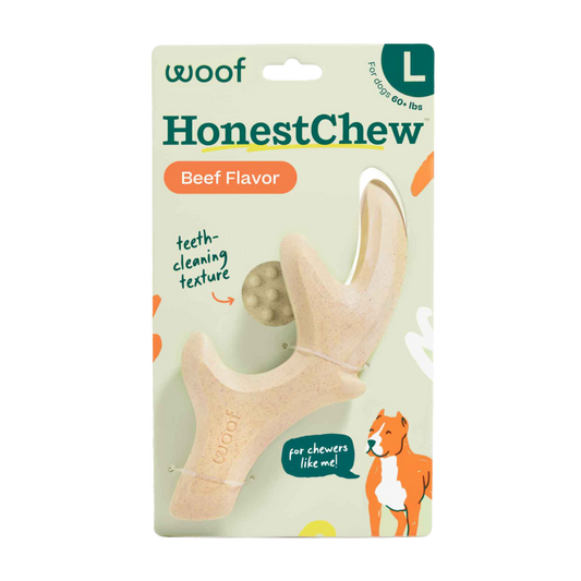 Woof Dog Honestchew Antler Chew Large
