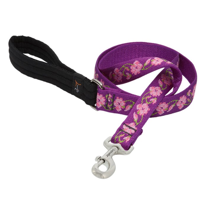 Lupine Pet Dog 4 Ft Long 1 In Leash Original Designs Rose Garden
