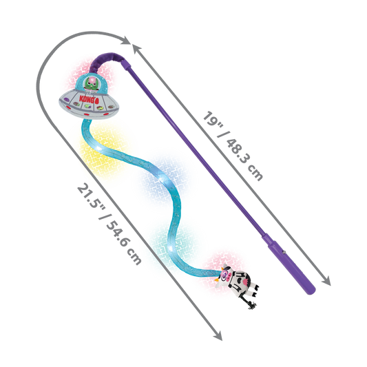 Kong Cat Toy Teaser UFO  Assorted