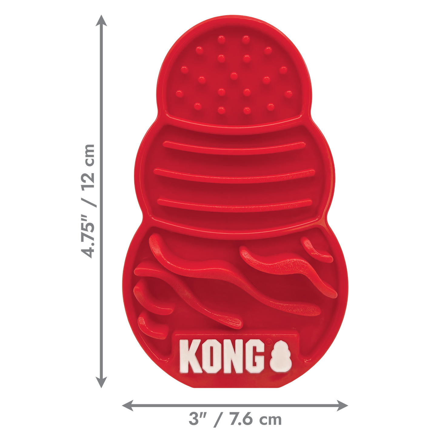 Kong Dog Toy Licks Red Small