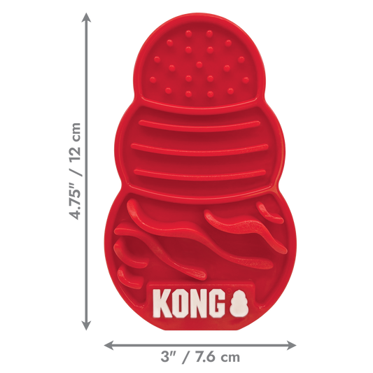 Kong Dog Toy Licks Red Small