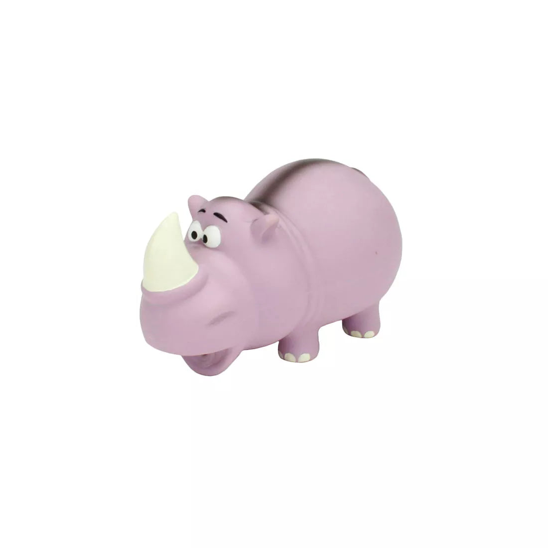 Coastal Rascals Grunt Dog Toy 6.5in Rhino