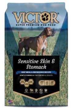Victor Dog Food Sensitive Skin & Stomach Beef & Brown Rice 30lb