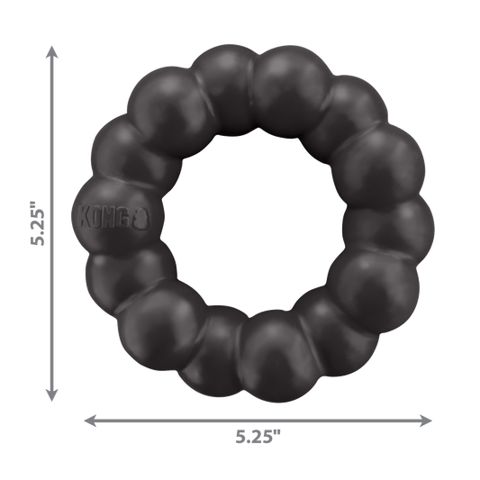 Kong Dog Toy KONG Extreme Ring eXtra Large Black