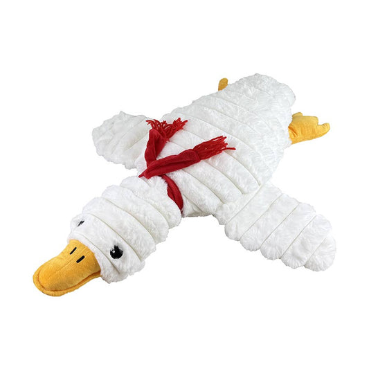 Petlou Holiday Christmas Goose Plush Dog Toy 26in