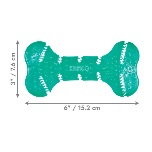 Kong Dog Squeezz Dental Bone Medium