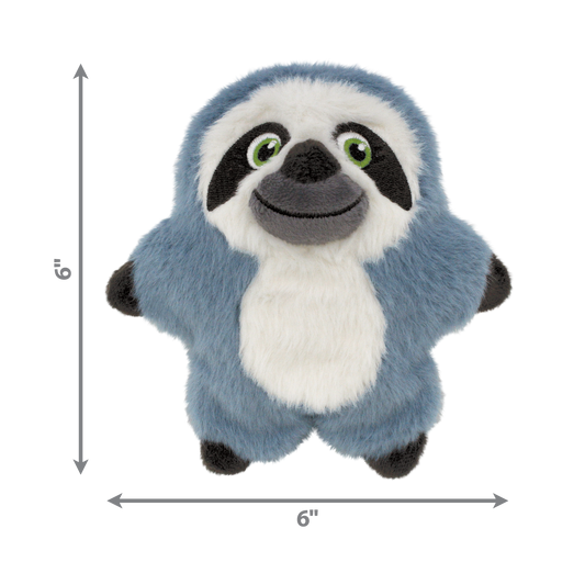Kong Dog Toy Snuzzles Kiddos Sloth Small