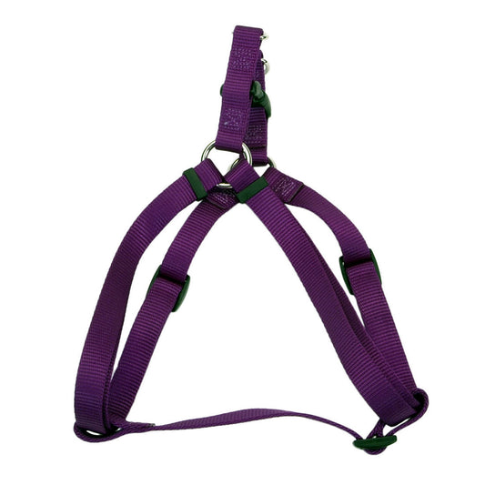 Coastal Comfort Wrap Adjustable Dog Harness, Purple, Extra Small - 3/8in x 12-18in