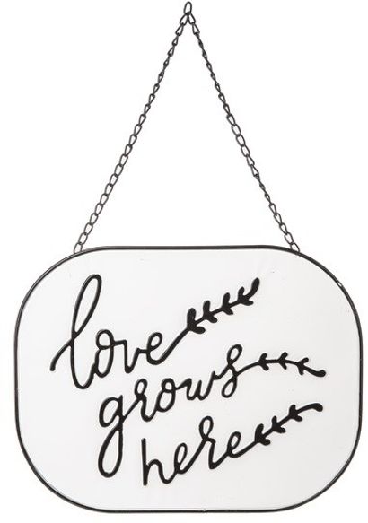 Ganz Wall Decor-Love Grows Here