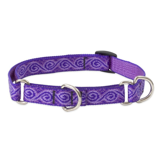 Lupine Pet Dog 3/4 In Wide 10-14 In Martingale Collar Original Designs Jelly Roll