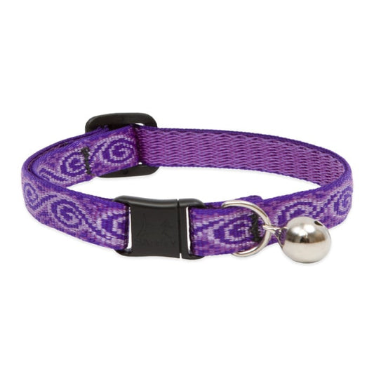 Lupine Pet Cat 1/2 In Wide 8-12 In Breakaway Safety Collar With Bell Original Designs Jelly Roll