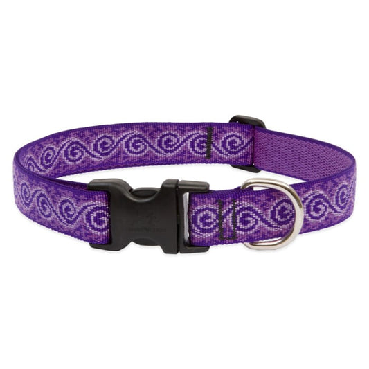 Lupine Pet Dog 1 In Wide 16-28 In Adjustable Collar Original Designs Jelly Roll