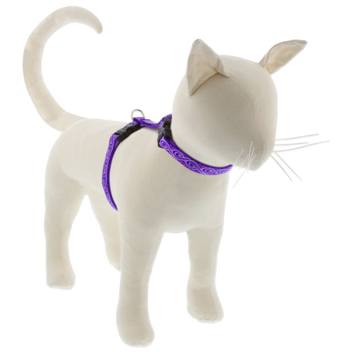 Lupine Pet Cat 1/2 In Wide 12-10 In H Style Harness Original Designs Jelly Roll