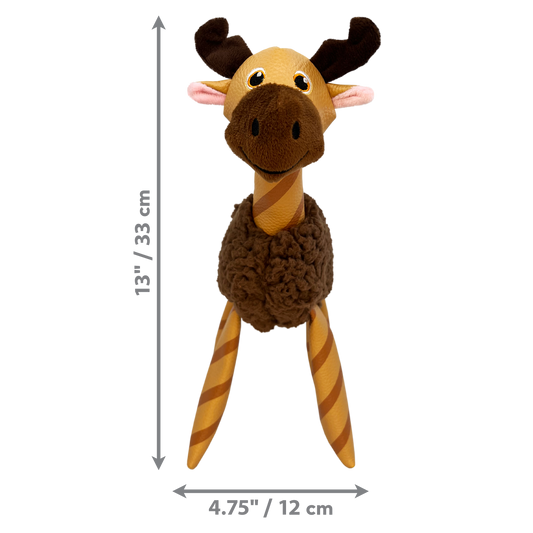 Kong Dog Toy Floofs Shakers Moose Medium