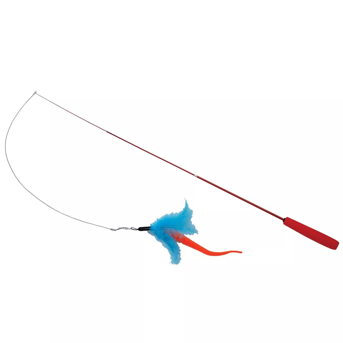 Coastal Turbo Tail Telescoping Teaser Cat Toy 39in