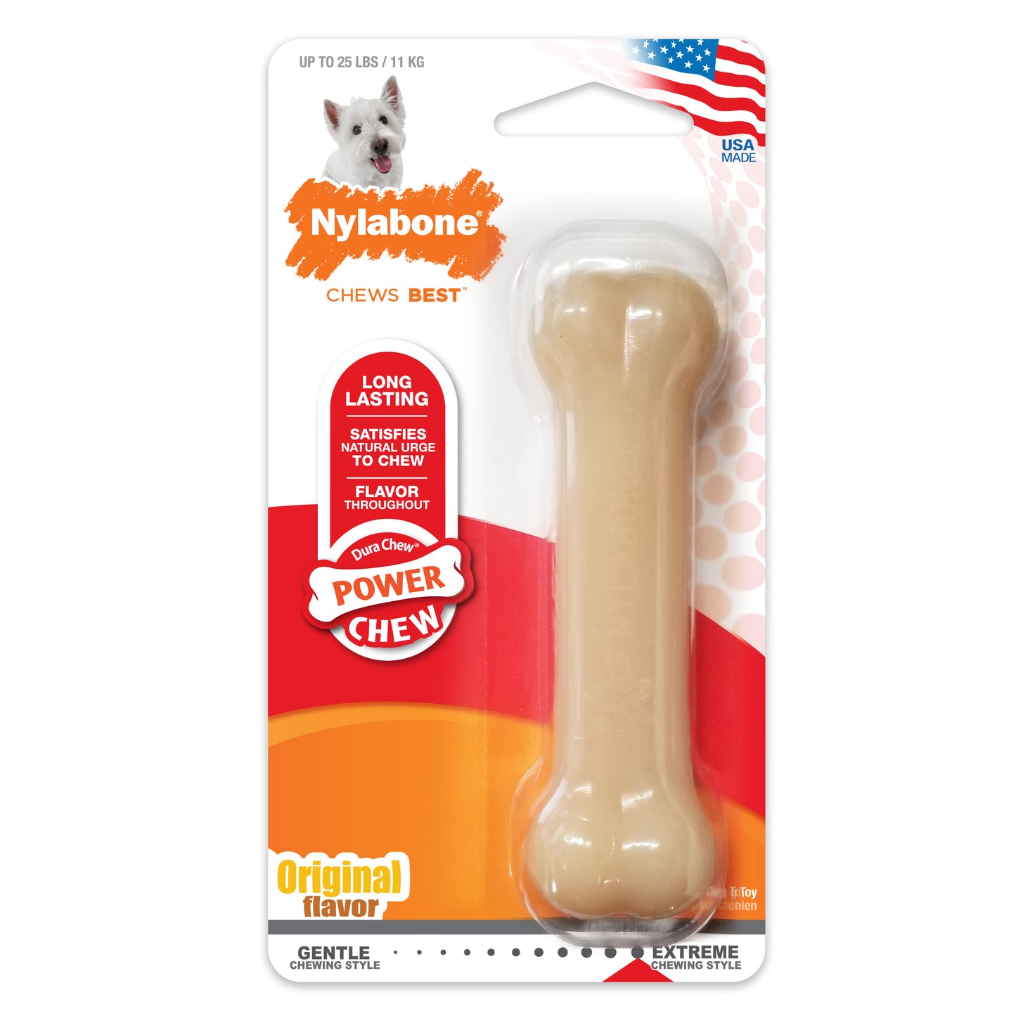 Nylabone Power Chew Dog Toy Original Small/Regular