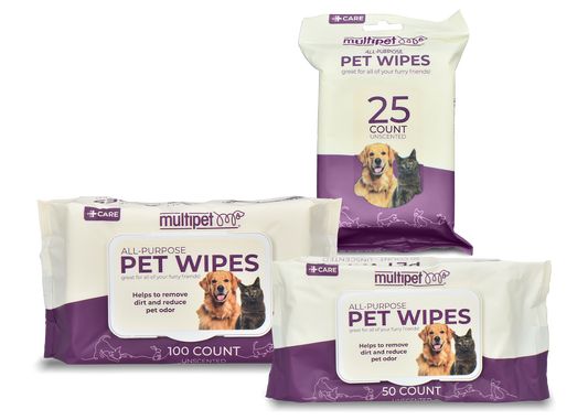 Multipet All-Purpose Pet Wipes 25ct