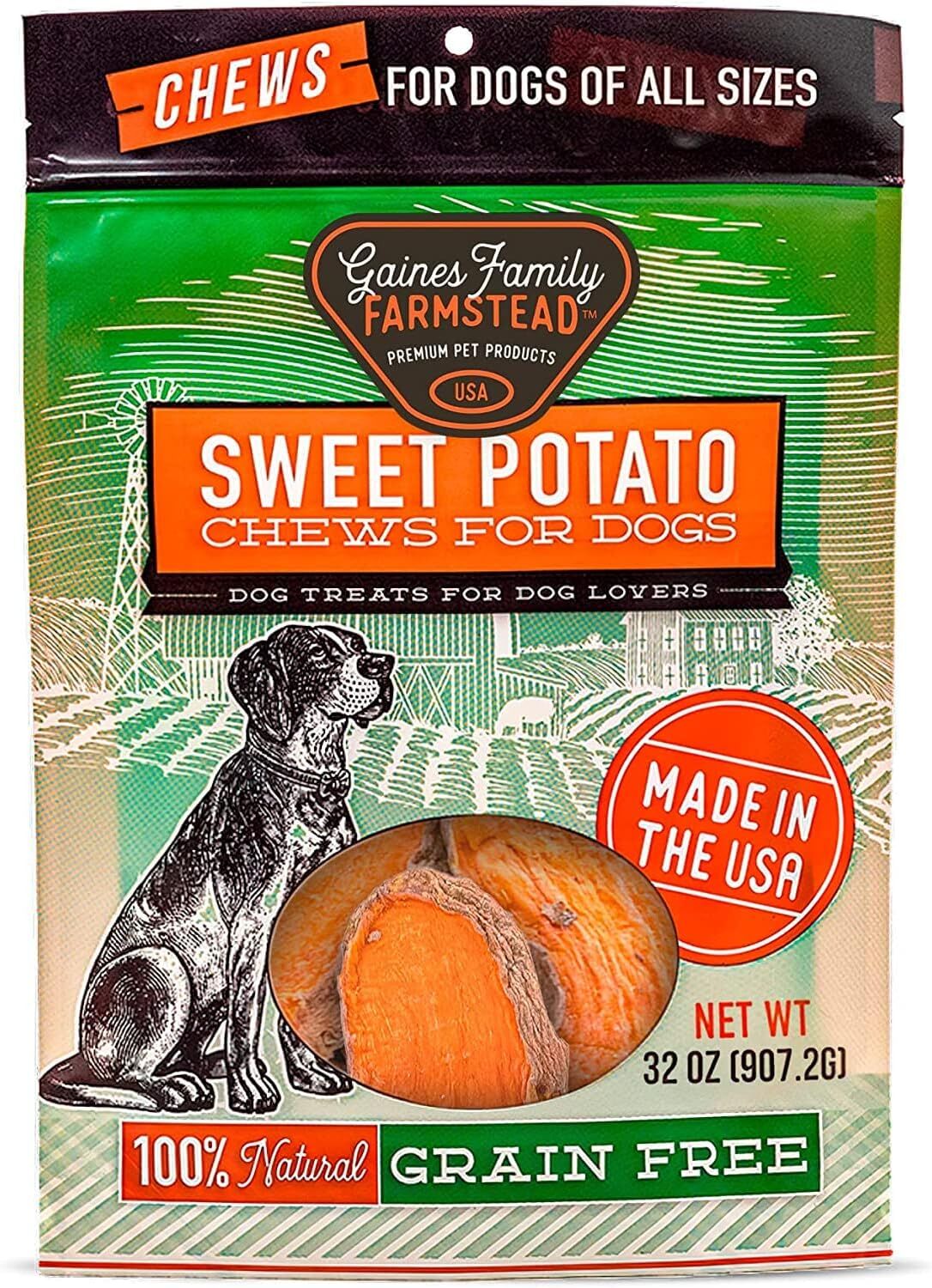Sweet Potato Dog Treats 32 oz