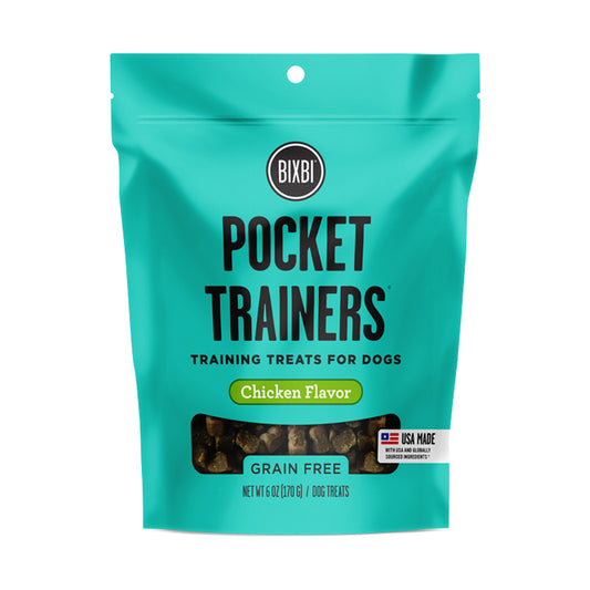 Bixbi Pocket Trainers Dog Treat, Chicken Flavor, 6oz