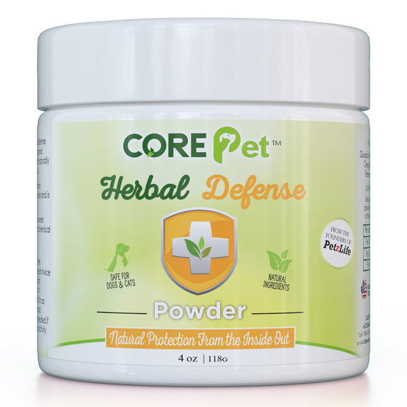 Core Pet Herbal Defense Powder for Dogs & Cats 4oz