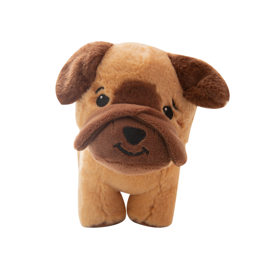 Snugarooz Plush Dog Toy Chewie 7in