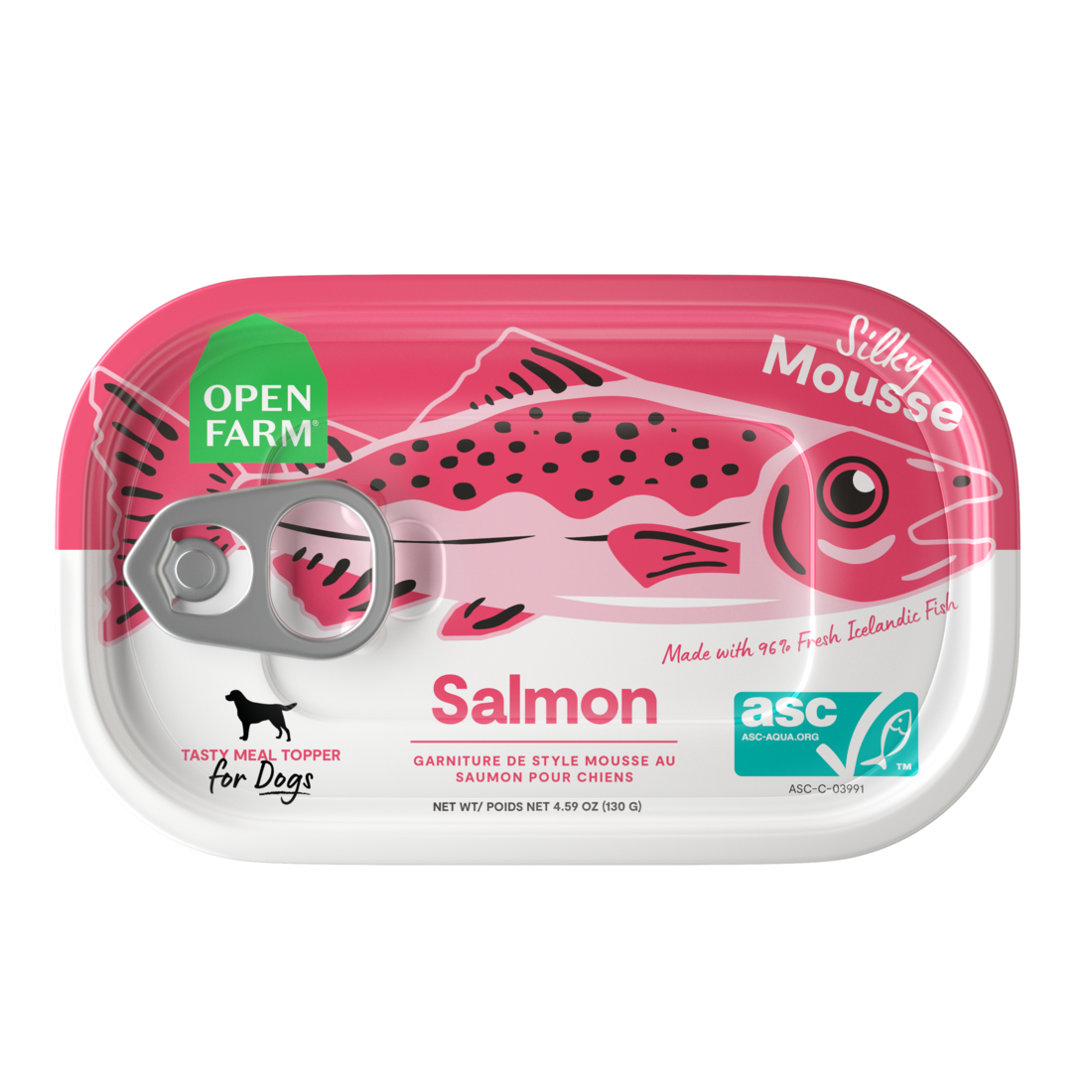 Open Farm Salmon For Topper Dogs 4.59oz Can