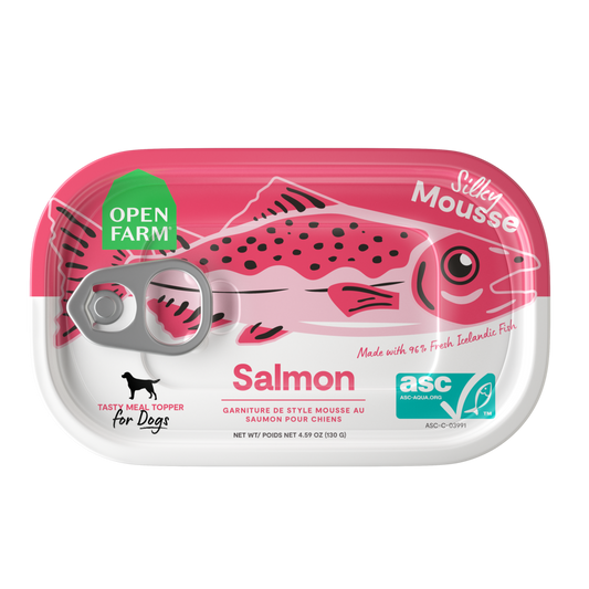 Open Farm Salmon For Topper Dogs 4.59oz Can