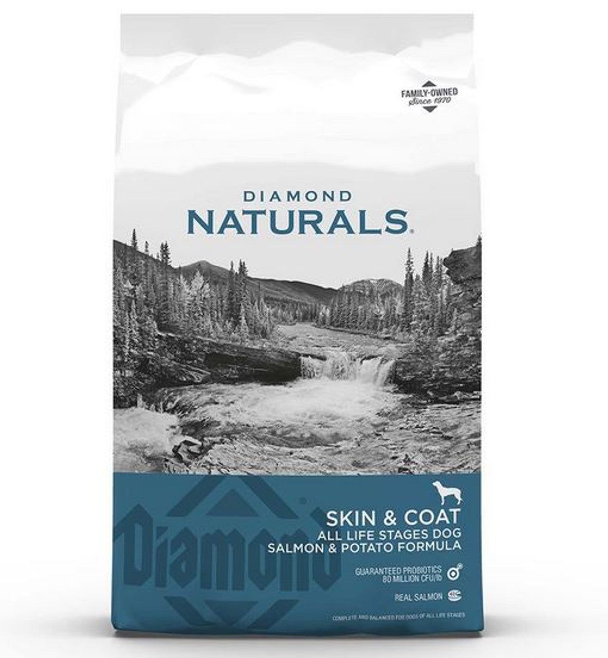 Diamond Naturals Skin & Coat Salmon & Potato Dry Dog Food, 30 Lb