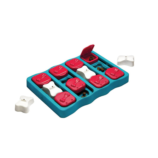 Outward Hound Nina Ottosson Dog Brick Interactive Treat Puzzle Dog Toy