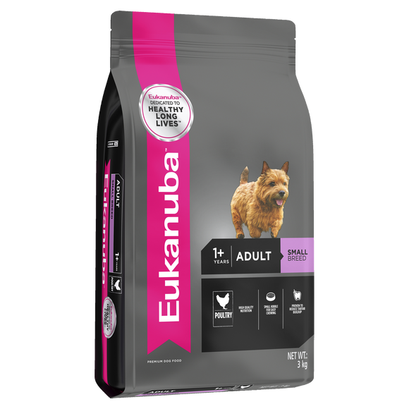 Eukanuba Small Breed Adult Dry Dog Food, 15 lb