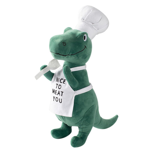 Fringe Plush Dog Toy BBQ Rex