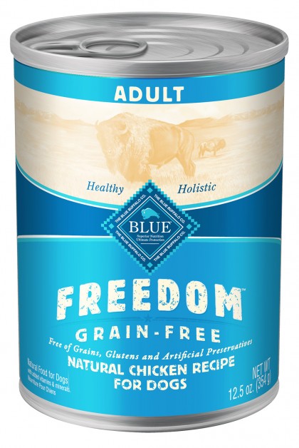 Blue Freedom Adult Dog Food Chicken 12.5oz can