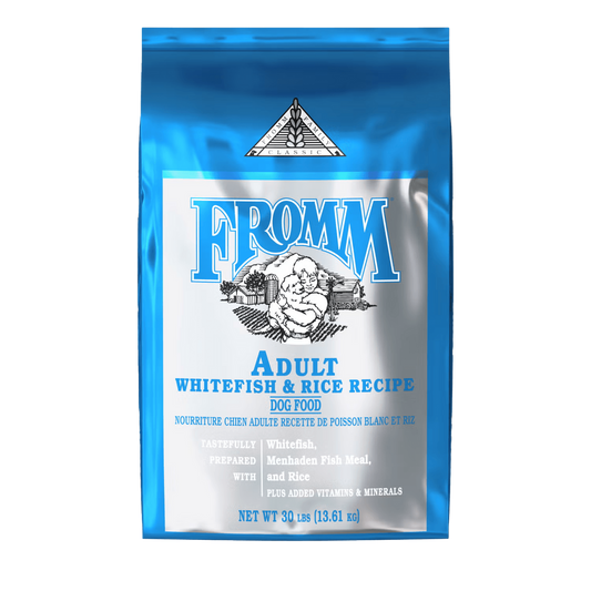 Fromm Adult Whitefish & Rice Recipe Dry Dog Food 30lb
