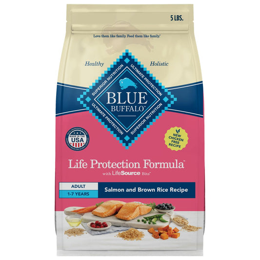 Blue Buffalo Salmon Flavor Dry Dog Food - 5lbs