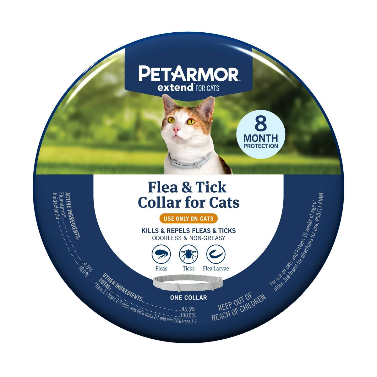PetArmor Plus Extend Flea and Tick Collar for Cats