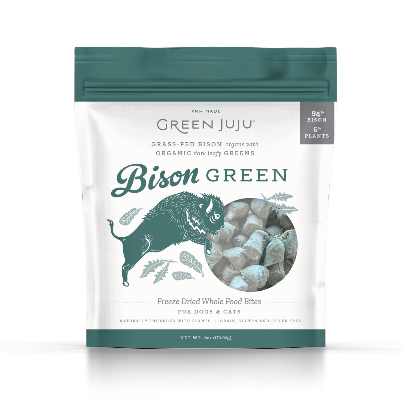 Green Juju Bison Green Whole Food Bites 2.5oz