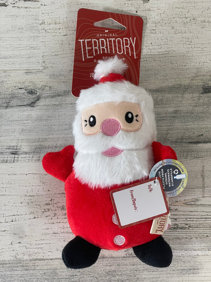 Territory 8” Holiday Santa Claus Dog Toy