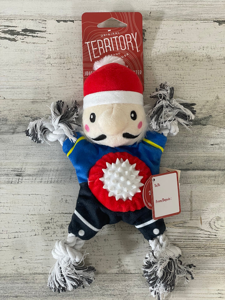 Territory 10in Holiday 2-in-1 Nutcracker Dog Toy