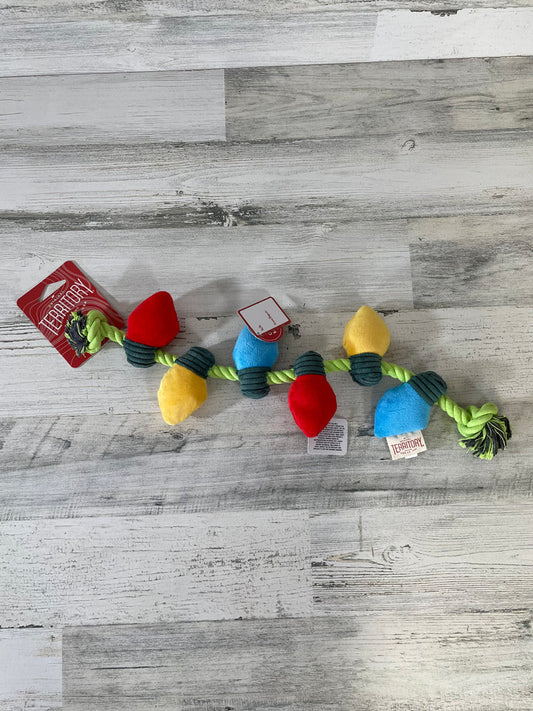 Territory 16” Holiday Lights Dog Tug Toy