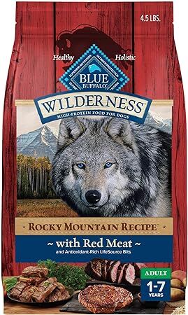 Wilderness Rocky Mountain Recipe with Red Meat Adult Dry Dog Food - 4.5 Lb