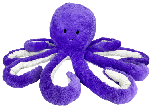 Multipet Plush Dog Toy Jumbo Octopus 24in