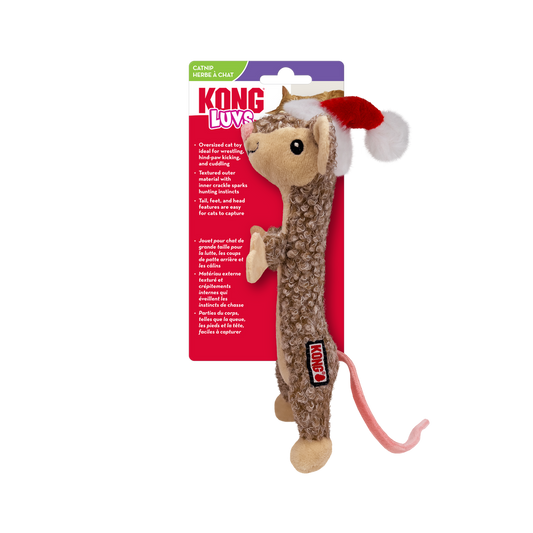 Kong Holiday Cat Toy Luvs Mouse