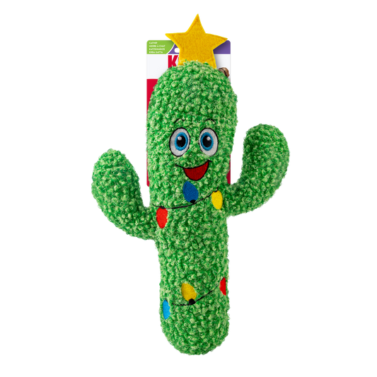 Kong Holiday Cat Toy Kickeroo Cactus