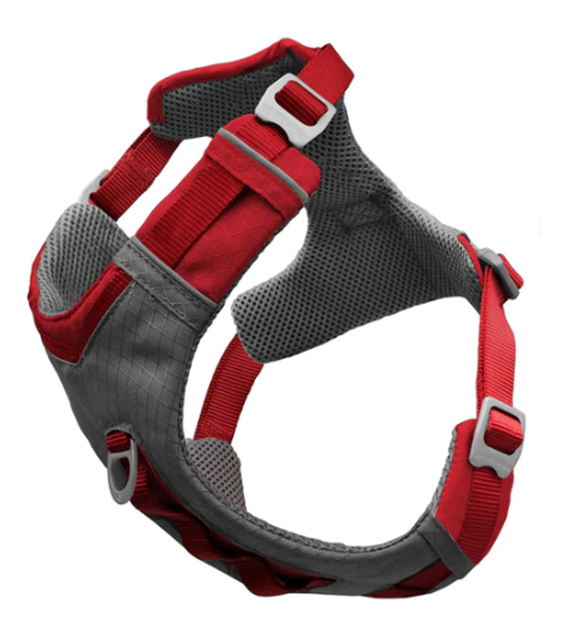 Kurgo Journey Air Harness Barn Red/Gargoyle Grey eXtra Large 80-110 lb