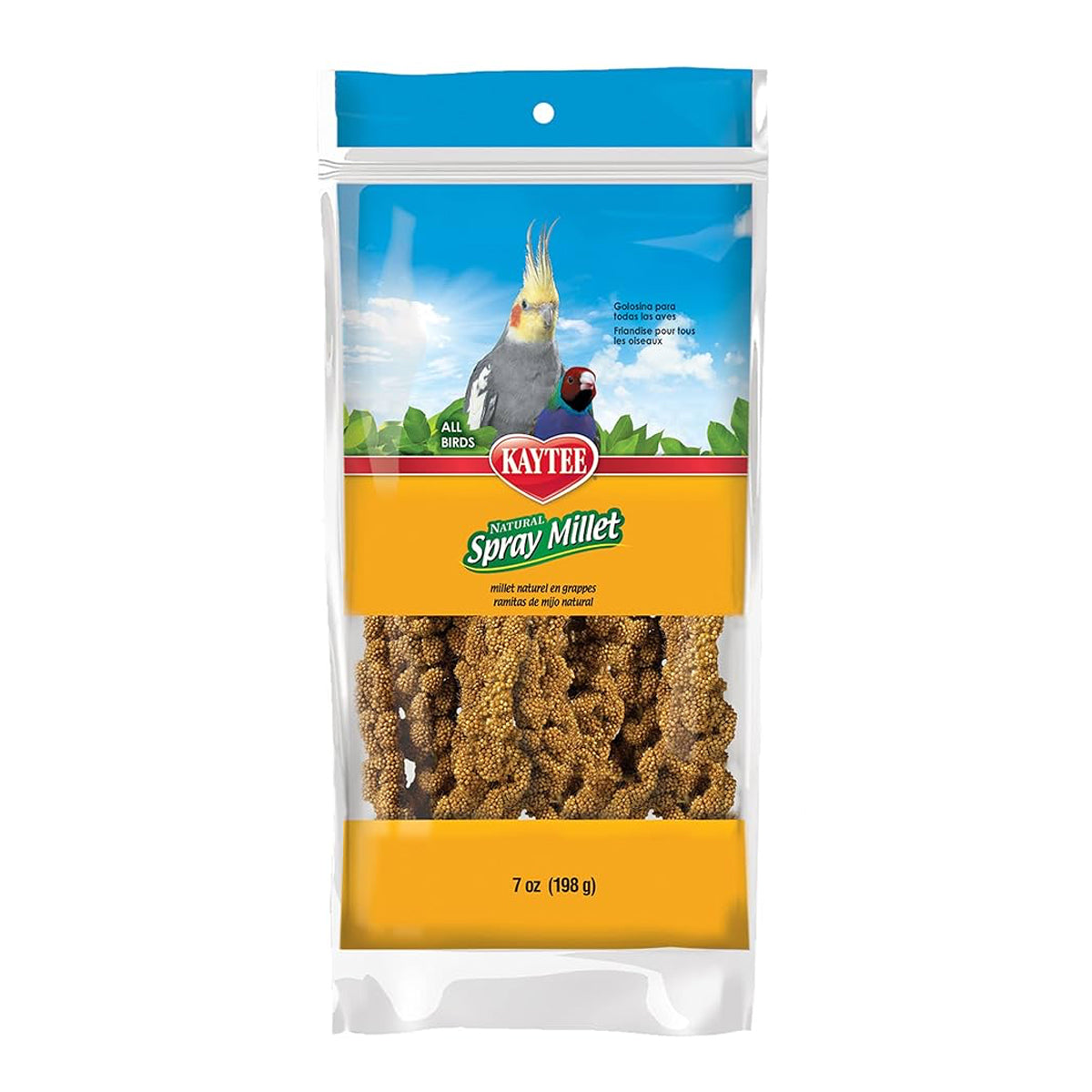 Kaytee Natural Spray Millet, 7oz Bag