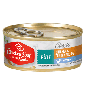 Chicken Soup Kitten Chicken & Turkey Pate Canned Cat Food 3oz